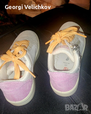 Детски кецове от естествена кожа , снимка 2 - Детски маратонки - 52923917