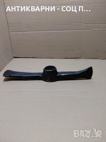 Соц Стара Ръчно Кована Голяма Киркобрадва 2.400кг. НОМЕР 1425., снимка 4 - Антикварни и старинни предмети - 54102218