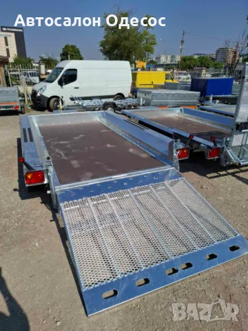 НОВО ремарке за строителна техника MARTZ BAU-3 350/3 3500kg, снимка 5 - Ремаркета - 47829947