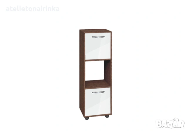 Етажерка Кубо 3 с две вратички постформинг, снимка 12 - Етажерки - 53875542
