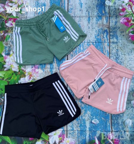 Nike Adidas дамски къси панталони , снимка 1 - Спортни екипи - 46264791