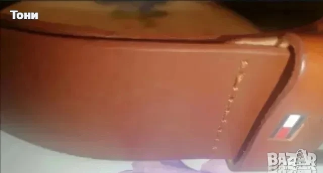 TOMMY HILFIGER Оригинал Нов Дамски Колан Изцяло от Естествена Кожа 100см., снимка 7 - Колани - 52436922