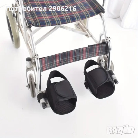 Противоплъзгащи се обувки за инвалидни колички