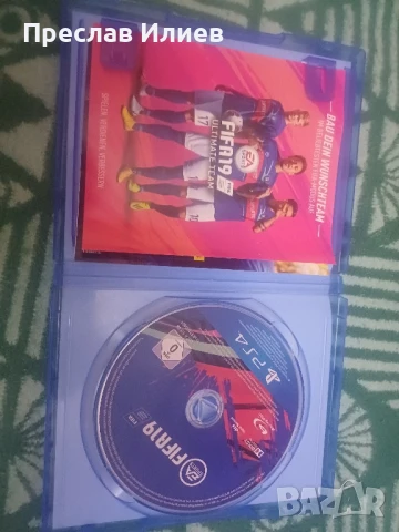 Продавам fifa 19 в отлично състояние направо като нова  без драскотини!, снимка 2 - PlayStation конзоли - 50787696