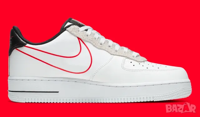 оригинални маратонки NIKE AIR FORCE 1 '07 LV8 "SCRIPT SWOOSH" номер 43, снимка 6 - Маратонки - 47916949