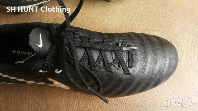 NIKE TIEMPO Leather Football Boots Размер EUR 40,5 / UK 6,5 бутонки естествена кожа 254-14-S, снимка 5 - Футбол - 52653947