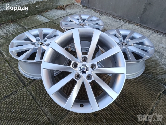  ОРИГИНАЛНИ джанти 18 ' цола 5x112 57,1 Шкода Октавия / Skoda Octavia ET51