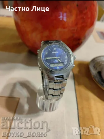 Рядък Мъжки Ръчен Часовник SINAR с Машина MIYOTA, снимка 2 - Колекции - 49245320