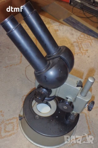 Руски стерео микроскоп МБС-1, снимка 3 - Други инструменти - 50621304
