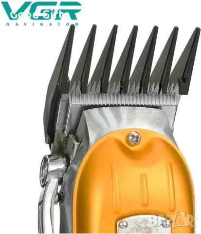 Професионална машинка за подстригване VGR V-092 – Метален корпус, висока мощност, премиум дизайн, снимка 6 - Машинки за подстригване - 50384768