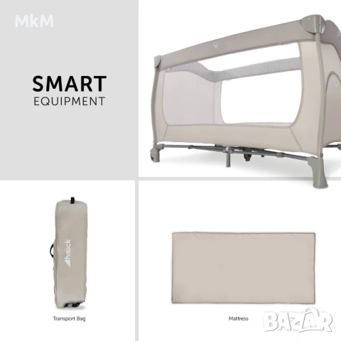 Бебешка кошара Hauck Sleep N Play Go Plus., снимка 10 - Кошарки - 53682933