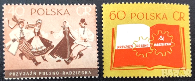 Полша, 1956 - лот от марки на теми шах, архитектура, спорт, туризъм, музика, личности, политика и др, снимка 6 - Филателия - 53302784