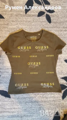 Дамска оригинална тениска GUESS размер М, снимка 1 - Тениски - 46983262