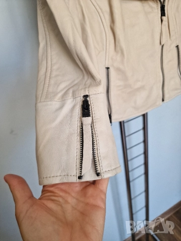 Страхотно дамско кожено яке TAGHA размер М, снимка 4 - Якета - 51764497