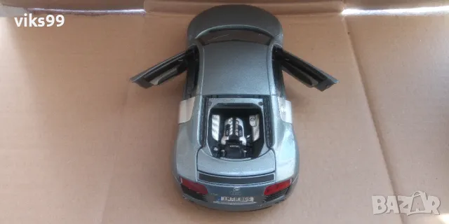 Метална количка Maisto Audi R8 - Мащаб 1:24, снимка 3 - Колекции - 49013393