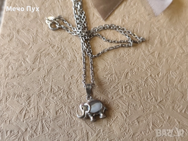 Сребърен синджир (355), снимка 2 - Колиета, медальони, синджири - 52456171