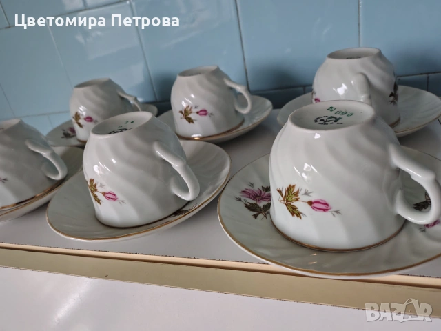 Комплект малки чашки за кафе различни видове, снимка 4 - Прибори за хранене, готвене и сервиране - 53204740