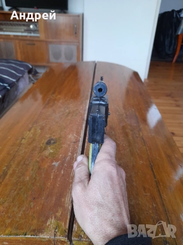 Стара детска играчка картечен пистолет #2, снимка 3 - Други ценни предмети - 53951223