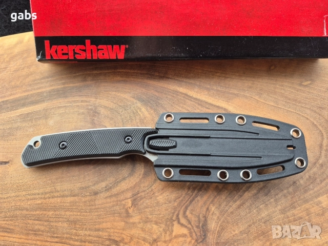 Тактически ловен нож Kershaw 2048BW Steppe, снимка 4 - Ножове - 52402816