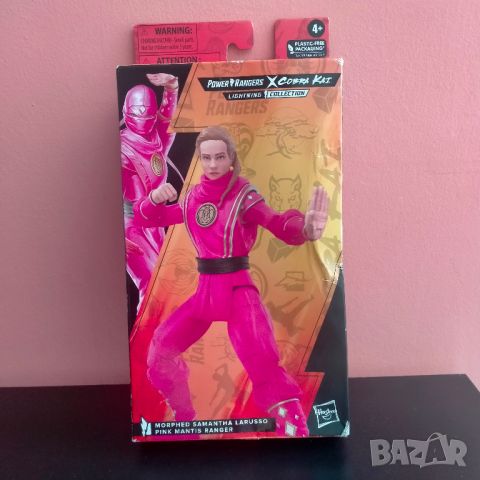 Колекционерска играчка фигура Power Rangers Cobra Kai Morphed Samantha Larusso Pink Hasbro
