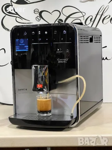 Кафемашина кафе автомат melitta caffeo barista TS SMART с гаранция, снимка 6 - Кафемашини - 48084782