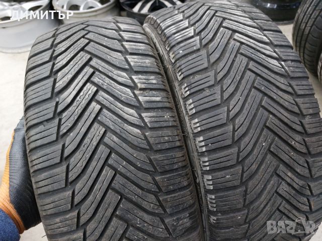 2 бр.зимни гуми Michelin 225 45 17 dot2719 цената е за брой!, снимка 2 - Гуми и джанти - 45252206