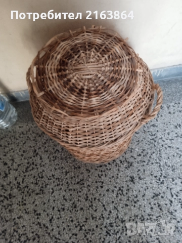 Плетен кош за прането , снимка 3 - Други стоки за дома - 51834664