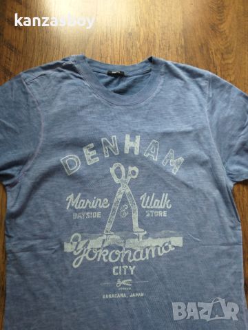 denham - страхотна мъжка тениска КАТО НОВА С, снимка 2 - Тениски - 45718216