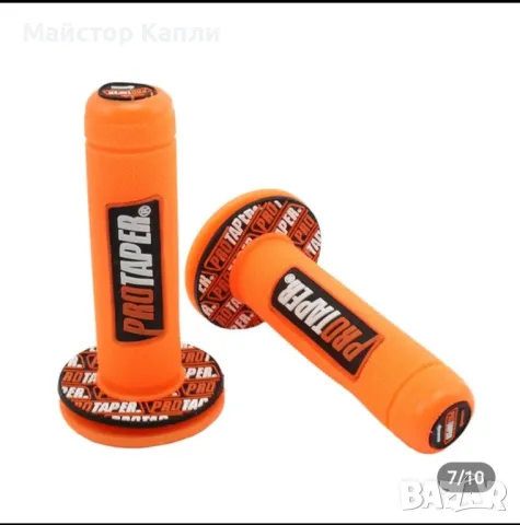 Мотокрос ендуро ръкохватки дръжки ProTaper зелен KTM HONDA KAWASAKI, снимка 1 - Аксесоари и консумативи - 49325628