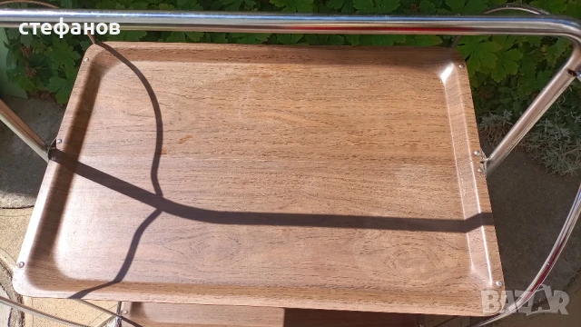 Руска помощна бар масичка, сгъваема на колелца, снимка 12 - Други - 50985157