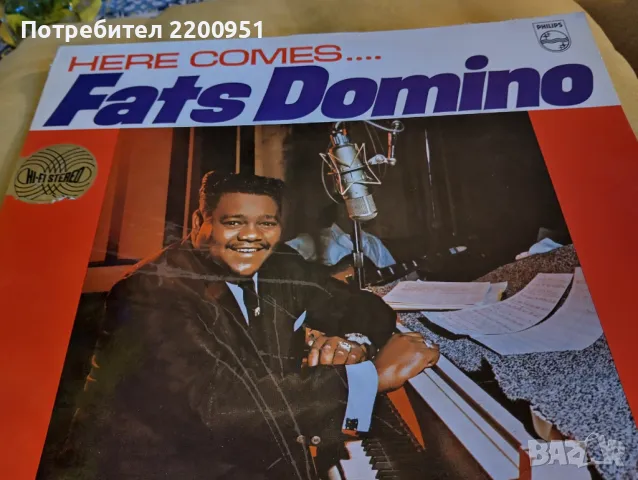 FATS DOMINO, снимка 2 - Грамофонни плочи - 49346740