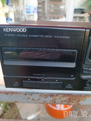 Касетен дек KENWOOD KX-W4060, снимка 2 - Декове - 46071034