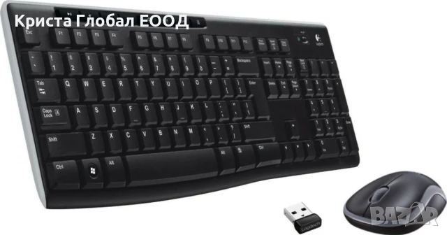 Комплект мишка и клавиатура Logitech - MK270 КИРИЛИЗИРАНА