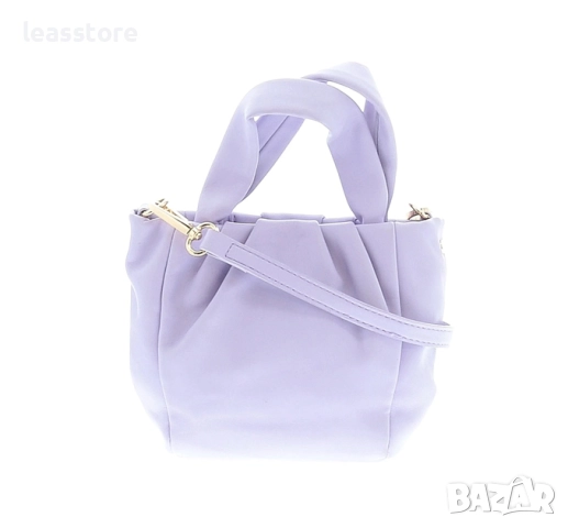 Малка дамска чанта ZARA цвят Лавандулово лилаво, снимка 8 - Чанти - 52594073