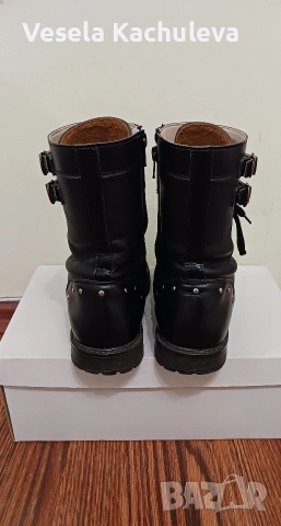 Продавам дамски боти от естествена кожа , снимка 4 - Дамски боти - 53284408