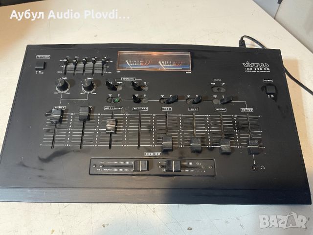 Vivanco MX-730eq-mixer/equalizer-внос от Германия, снимка 8 - Ресийвъри, усилватели, смесителни пултове - 46021961