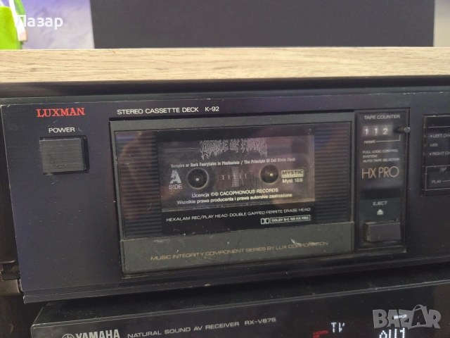 касетен дек luxman k92, снимка 2 - Декове - 54057244