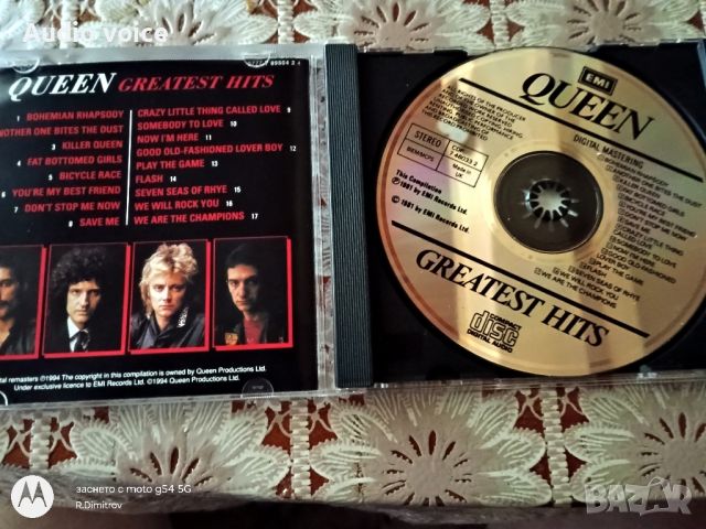 Queen Greatest hits 1 Оригинален , снимка 2 - CD дискове - 45636042