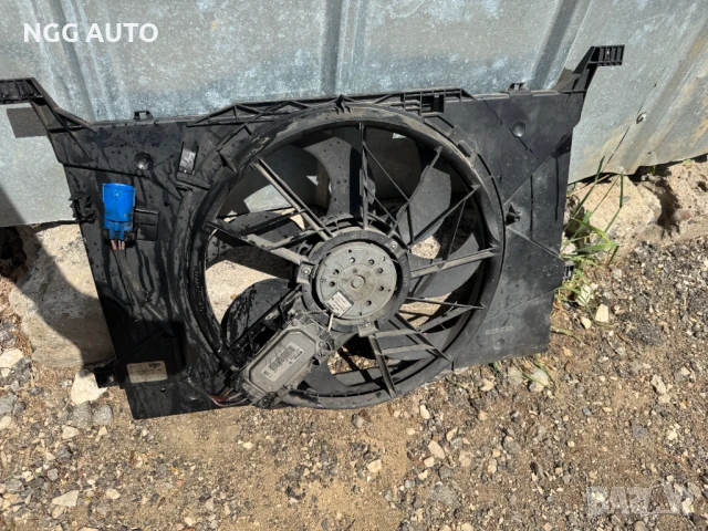 Комплект вентилатор (перка) BOSCH за Mercedes B180 W169 2.0 CDI – OEM 169 505 02 55, снимка 6 - Части - 51398430