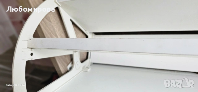 Шкаф за обувки Сити/ Сонома тъмна /Бяло гладко двуредов механизъм, снимка 2 - Шкафове - 54168820