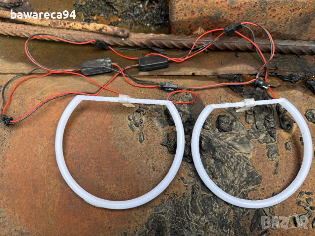 LED SMD ангелски очи за BMW E46 Coupe/Cabrio (1999-2003), снимка 2 - Части - 52606555