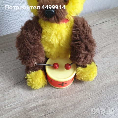 Плюшена играчка от 60-те години, снимка 5 - Колекции - 52074583