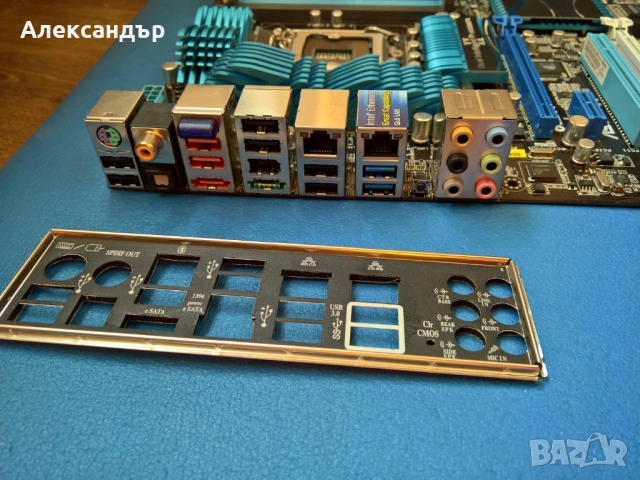 Дънна платка ASUS P8P67 DELUXE, s.1155, до 32GB DDR3, снимка 5 - Дънни платки - 53847262