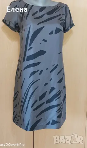 Рокля M&S.100%коприна.размер M., снимка 8 - Рокли - 50239670