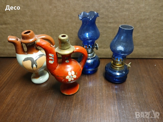 Стари предмети окарини и лампи за декорация., снимка 3 - Колекции - 53033243