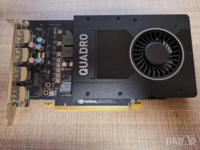 Видео карта Nvidia Quadro P2000 5GB DDR5, 160 bit, снимка 1
