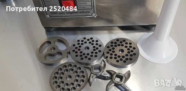 Решетки Ф4, Ф5, Ф6, Ф8 и бъбрек от неръждаема стомана за Месомелачки ТК12 и ТК22! ТОП Цена 12€, снимка 14 - Месомелачки - 53397498