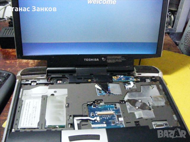 Ретро лаптоп за части Toshiba Tecra M1 , работещ, lpt port, снимка 4 - Части за лаптопи - 46430382