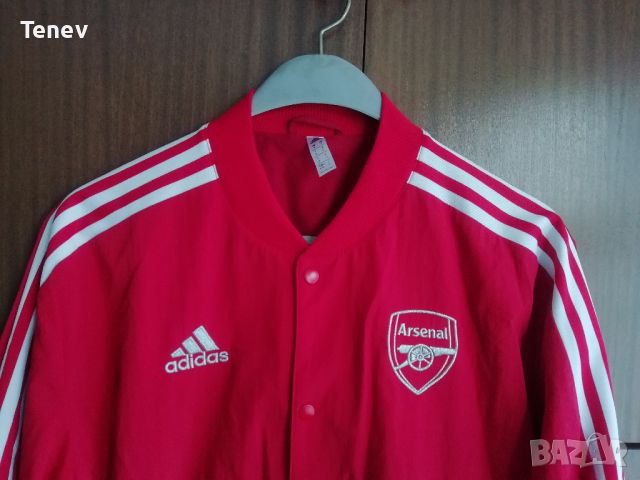 Arsenal Adidas 2021 Chinese New Year Bomber Ново Оригинално Яке Горнище Размер М Арсенал , снимка 4 - Спортни дрехи, екипи - 45903422