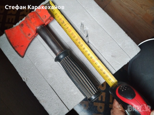 Стар тактически топор , снимка 4 - Антикварни и старинни предмети - 53415125